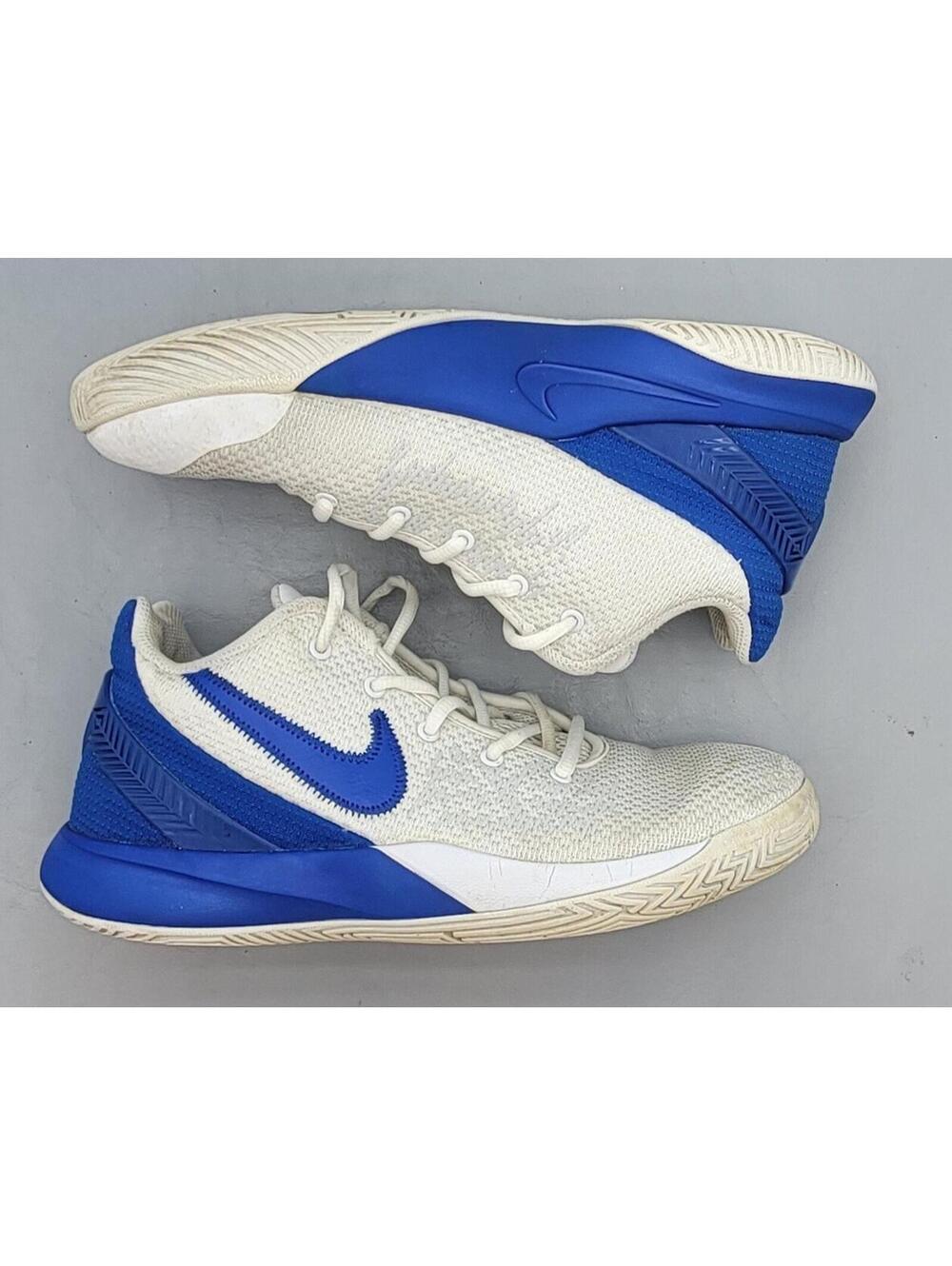 Nike Kyrie Flytrap Youth 7Y White Blue Basketball Shoes AQ3412-140